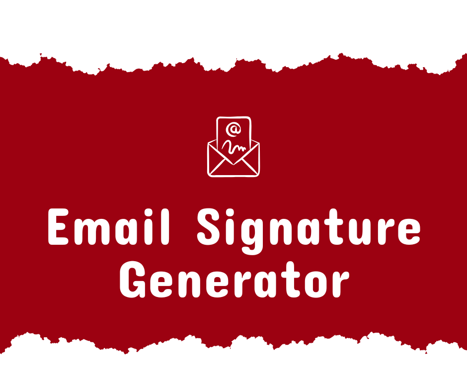 Email Signature Generator